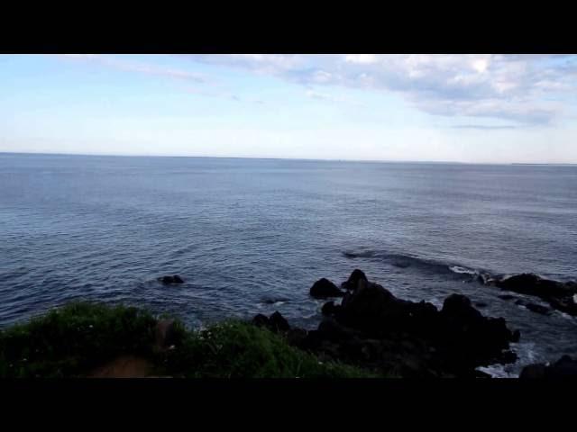 View at Kunashir and Habomai from Nosappu lighthouse