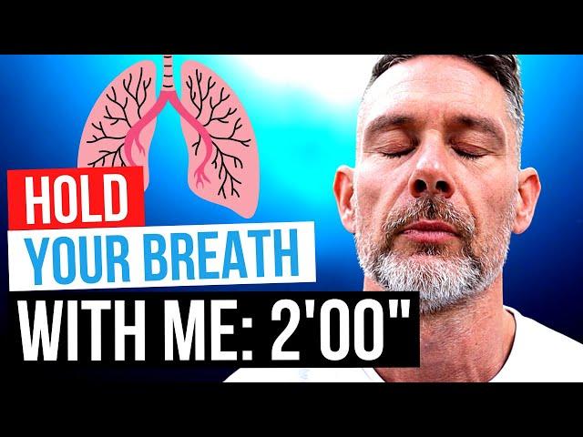 Hold Your Breath WITH ME | 2'00" Breath Hold Progressive Table - Beginners