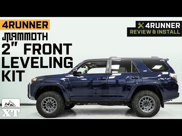 2003-2023 4Runner Mammoth 2-Inch Front Leveling Kit Review & Install