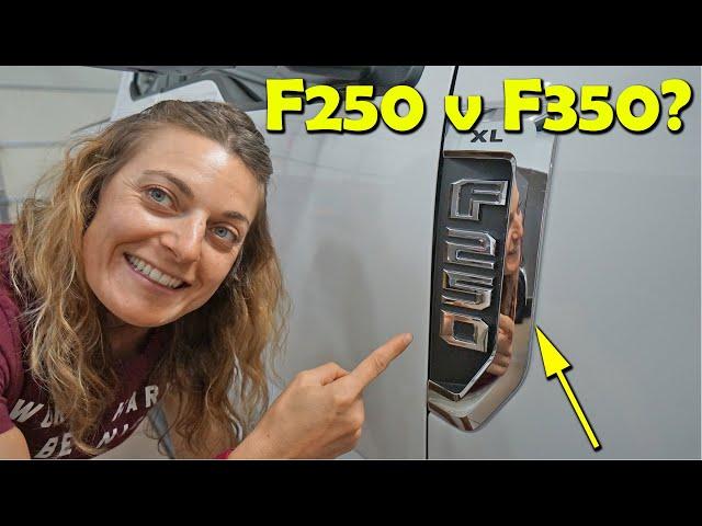 What is the difference?  Ford Super Duty F250 vs F350! - Super Duty Build | Part 11