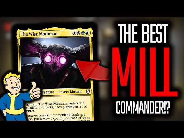 The Wise Mothman = *BEST* Mill Commander? ️ | Universes Beyond: Fallout | EDH Magic: The Gathering