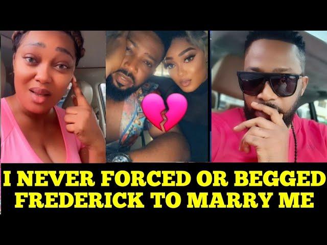 PEGGY OVIRE IN TEARS AS SHE CONFIRMS THE END OF HER MARRIAGE "I DIDN'T FORCE HIM TO MARRY ME" WAHALA