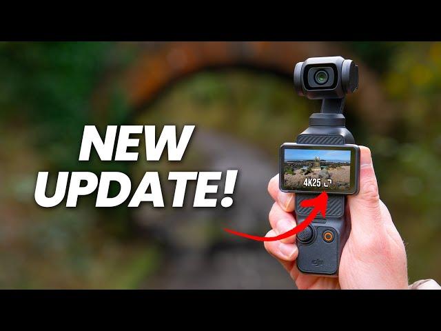 Why You Should UPDATE Your DJI POCKET 3! | BIG NEW FEATURES!