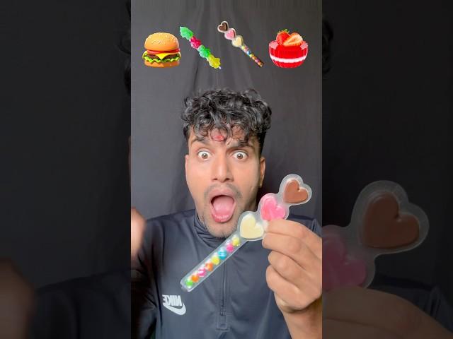 Mini burger,candy,jelly eating #asmr #funny #eatingchallenge #bikueating #food #mukbang bikram phuya