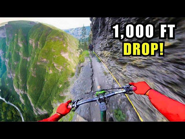 RISKIEST Mountain Bike Ride of My Life | Full Ride Uncut