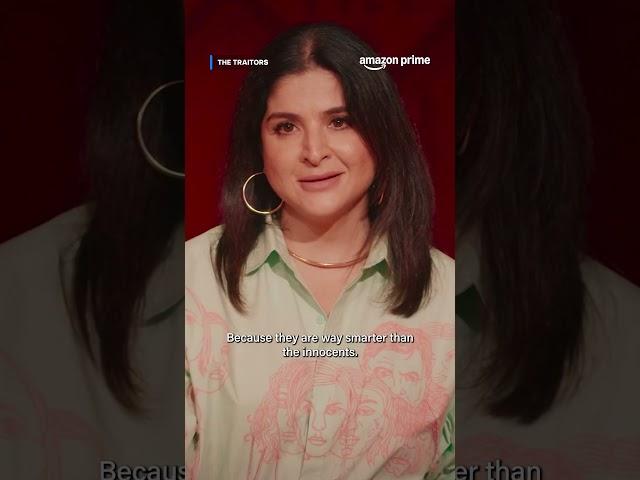 Maheep Kapoor's ICONIC exit  | The Traitors | #primevideoindia #ytshorts
