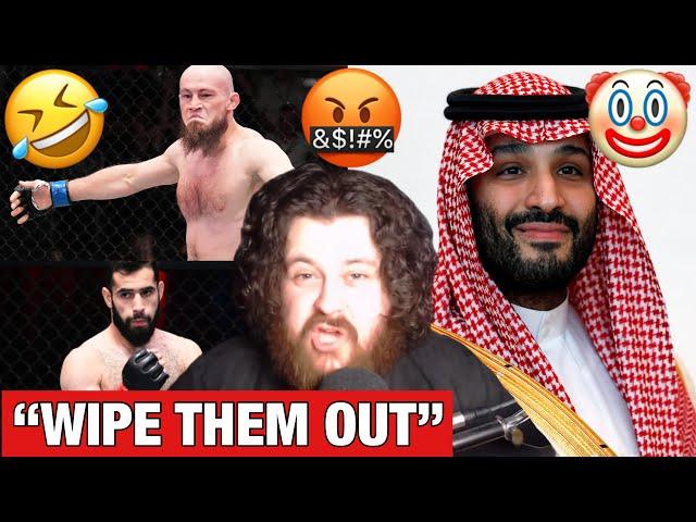 THE MMA GURU RAGES at DAGESTANI FIGHTERS and SAUDI ARABIAN MUSLIMS