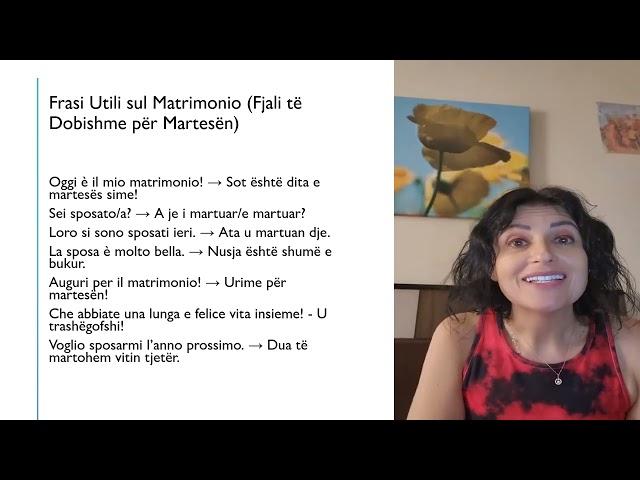 Impara il Vocabolario del Matrimonio in Albanese