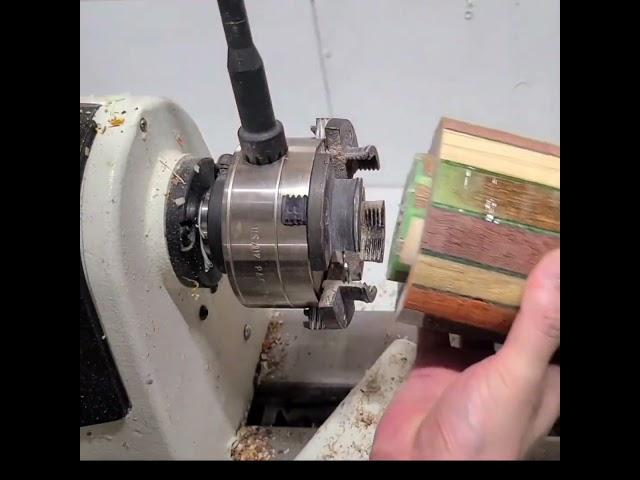 Wood turning Interesting  pie#woodworking #youtubeshort #shortvideo #wood mood