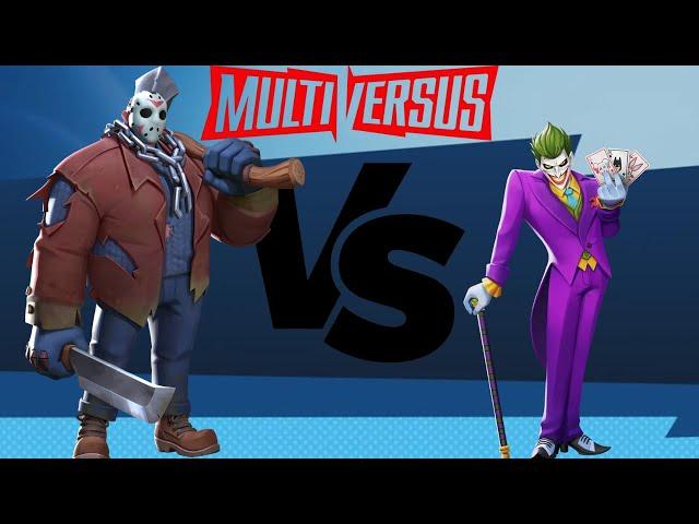 Jason Voorhees VS The Joker - Multiversus Gameplay