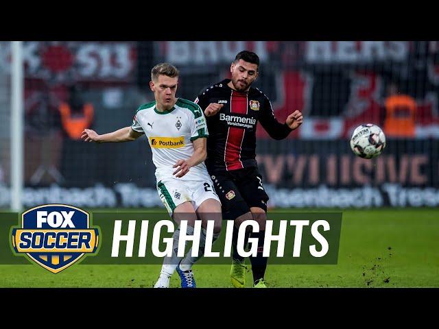 Bayer Leverkusen vs. Monchengladbach | 2018-2019 Bundesliga Highlights