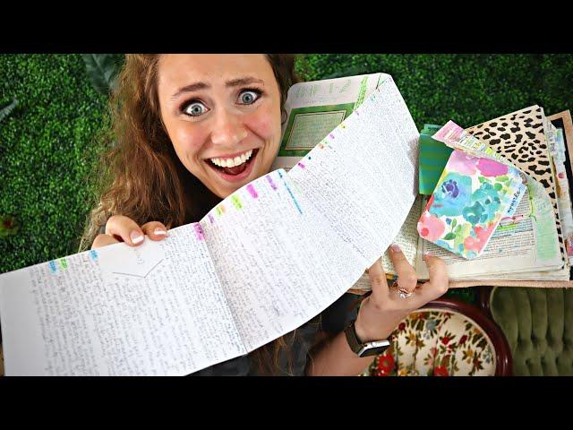 INSANE Bible Journal Flip Through!