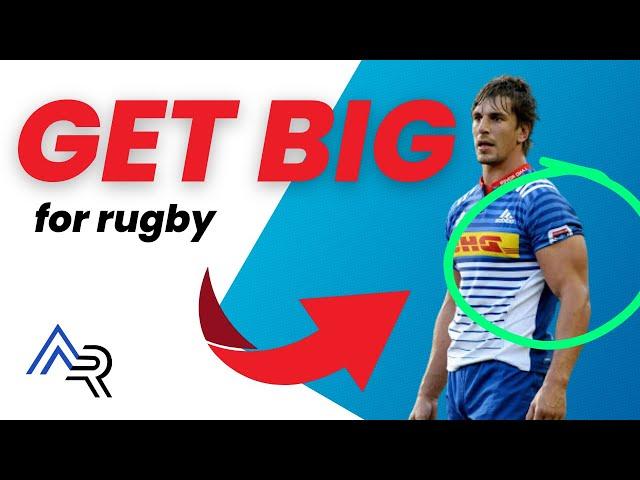 Train Like A Pro Rugby Player | Upper Body Rugby Gym Workout [ Axe Rugby ]