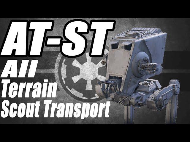 Все про шагоход AT-ST / All Terrain Scout Transport