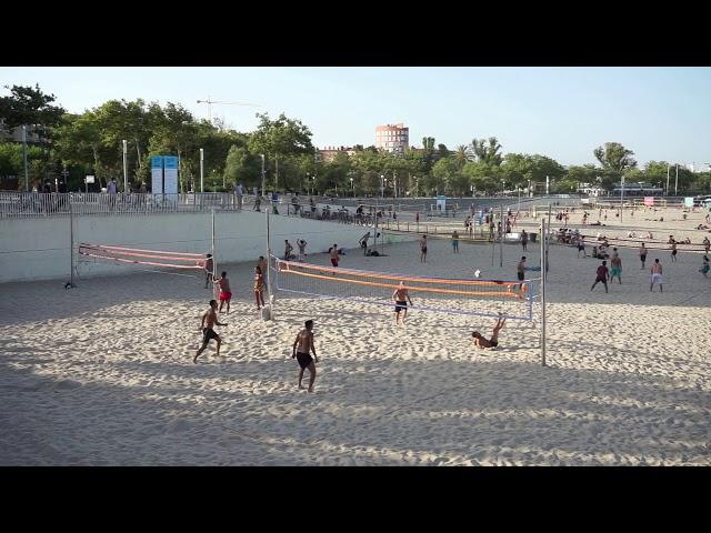 Barcelona  Platja de la Nova Icària Barcelona Daily Spain