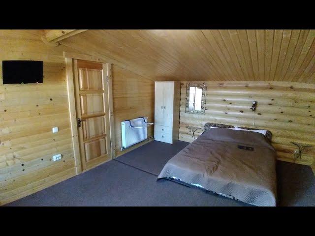 Typical hotel room in Carpathian Mountains Ukraine