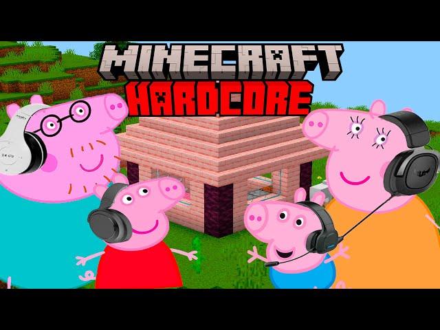 Peppa Pig Survived 100 Days Of Hardcore Minecraft