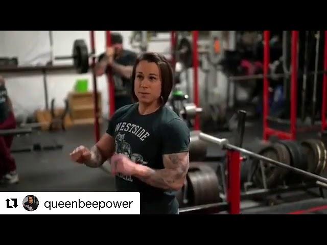 Barbell JM Presses with Laura Phelps