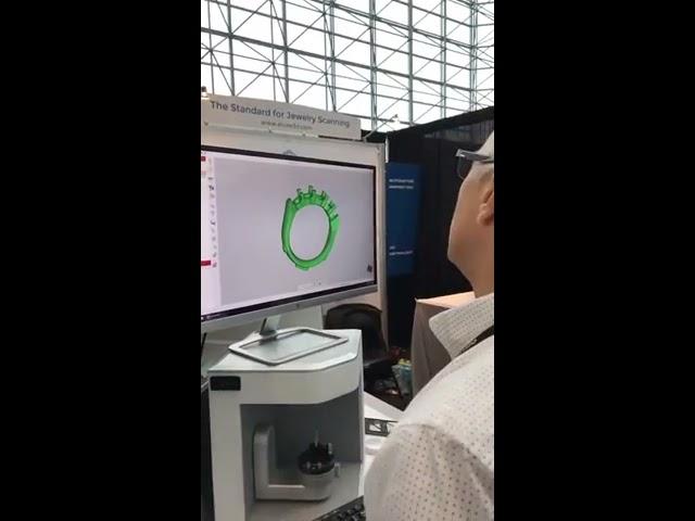 Copy of MJSA Show New York 2018 eZscan Demonstration Watertight STL