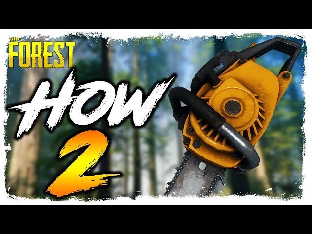 The Forest | HOW TO FIND THE CHAINSAW | Updated Location