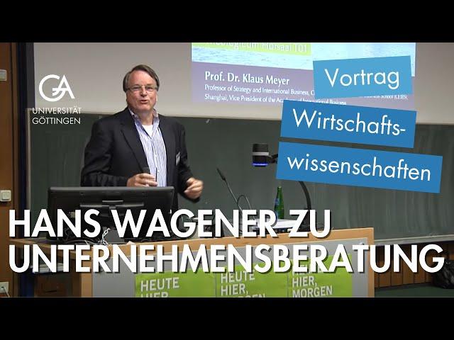 Hans Wagener: Der ganz normale Alltagswahnsinn in einer Unternehmensberatung