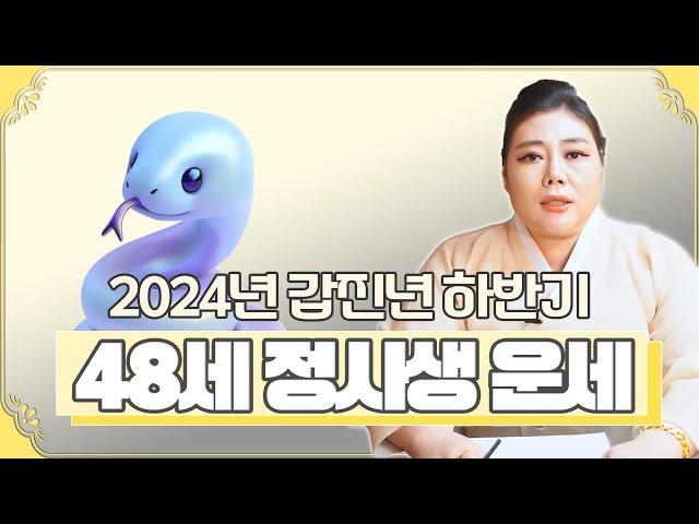 2024 하반기 ‘48세 정사생’ 뱀띠 운세