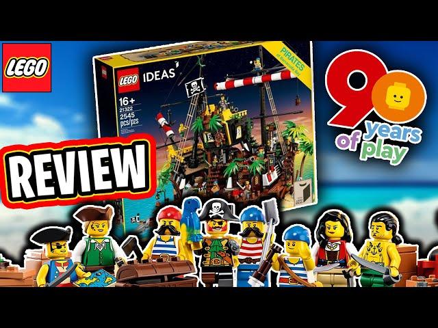 This LEGO set would have been PERFECT in 2022! - LEGO Ideas Pirates of Barracuda Bay 21322 REVIEW