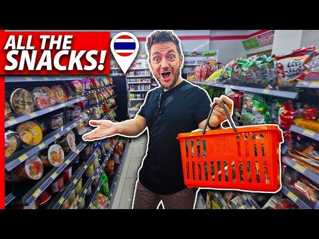 30 Must Try Thailand CONVENIENCE Store Food & Drinks!