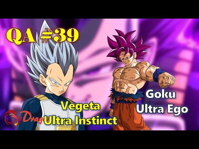 [QA#39]. Nếu như Vegeta có ULTRA INSTINCT & Goku có ULTRA EGO thì sao?