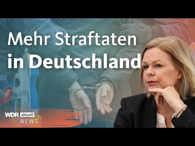 Kriminalitätsstatistik der Polizei: Deswegen gibt es mehr Straftaten in Deutschland | WDR aktuell