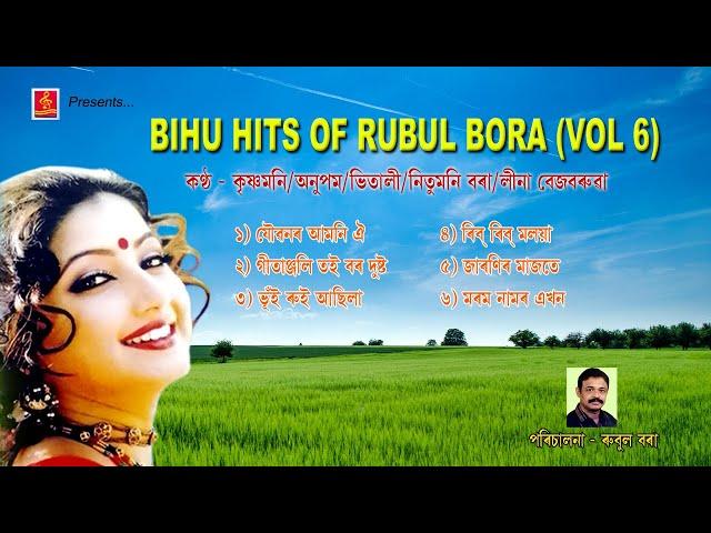 || HITS OF RUBUL BORA || BIHU SONG || VOL 6