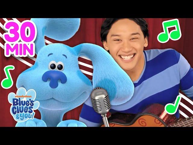 Josh & Blue 30 Minute Sing Along Marathon!  | Blue's Clues & You!