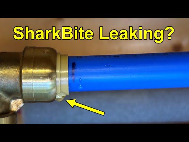 6 Mistakes That Cause SharkBite Fittings To Leak; Watch before using SharkBite in your plumbing