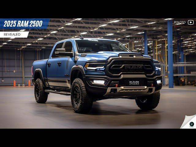 2025 RAM 2500 Revealed - Powerful pickup truck with upgraded engine and performance!
