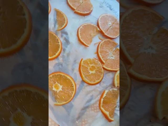 сушаться апельсины  #апельсины #сушить #сушёные