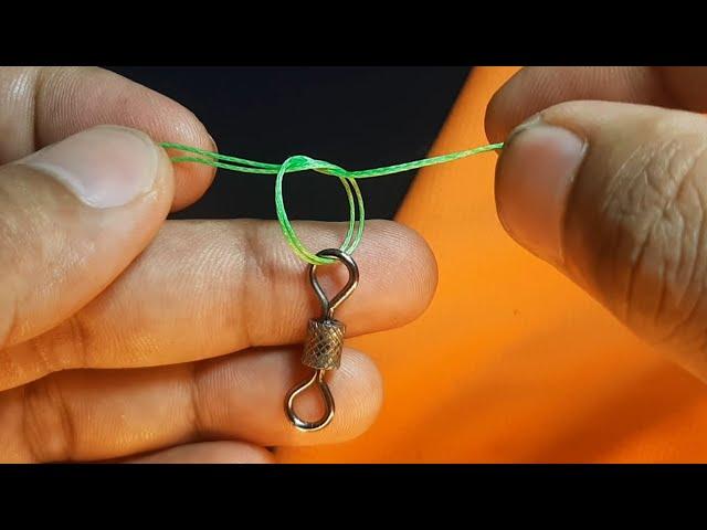 Palomar knot, the best fishing knot and easy to make #fishingknot #fishinghook #fishinghack