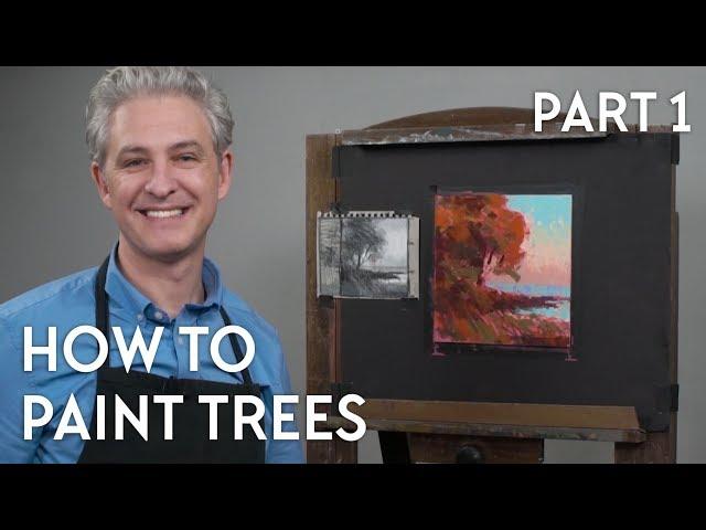 Pastel Painting: How to Paint Trees - Part 1