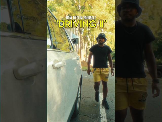 How to Film Yourself: Driving Part 2 #filmyourself #automobile #cinematic #cinematography