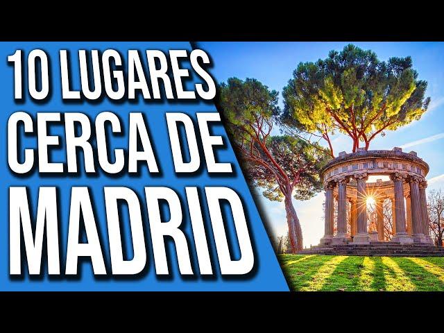 ️ SITIOS CERCA de MADRID ️ Pueblos y lugares turísticos BONITOS y BARATOS para visitar 🟨