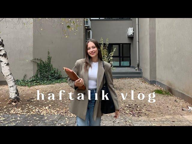 HAFTALIK VLOG | psikoloji, ev hali, gipsy kings