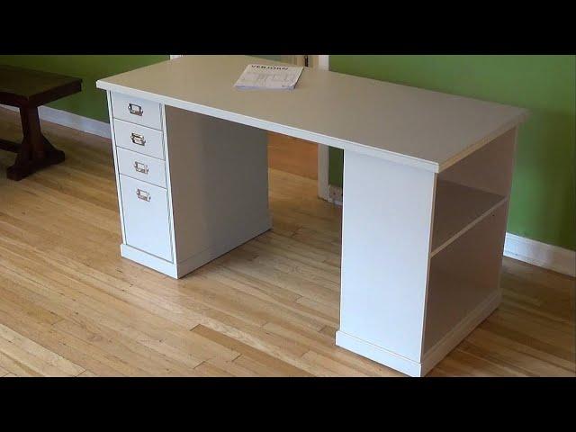 How to Assemble an Ikea Vebjörn Desk