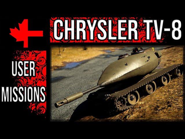 Chrysler TV-8 In Game - War Thunder