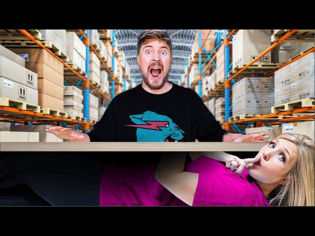 Sneaking Into MrBeast's Warehouse!