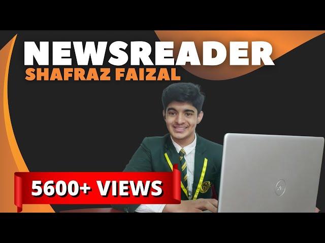 English News Reading | NEWSREADER | HM News Reading Contest | Shafraz Faizal #news #EnglishwithHM