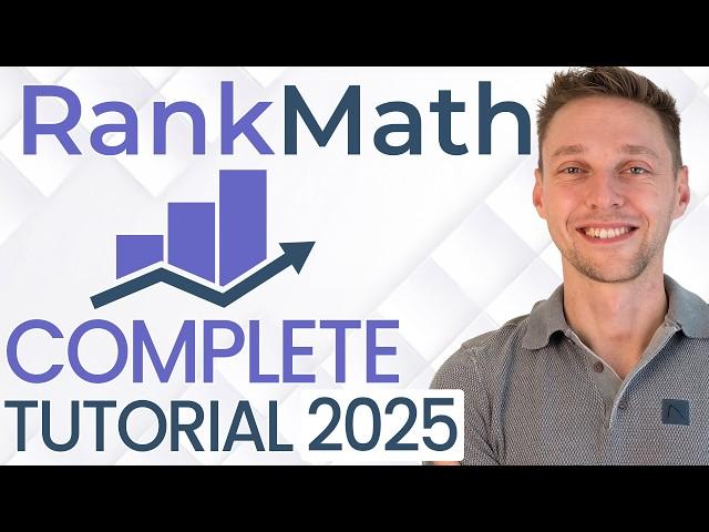 Rank Math SEO Tutorial 2025 |  A Step-by-Step Guide to Setup Rank Math