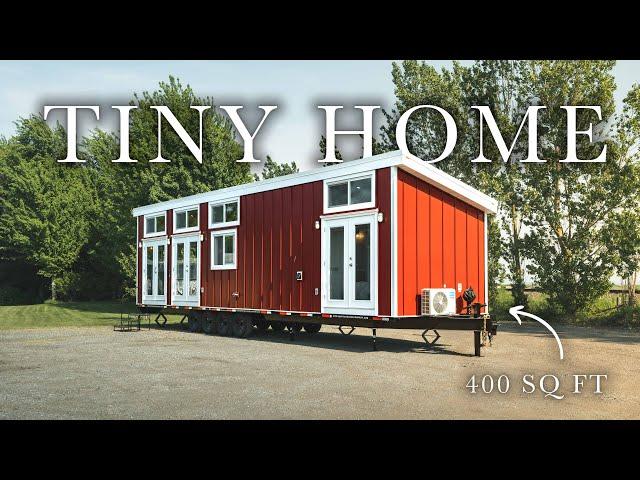 Living Large in a 400 Sq Ft Tiny Home: Unveiling the Perfect Layout!