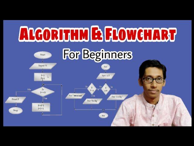 Algorithm & Flowchart ( For Beginners)