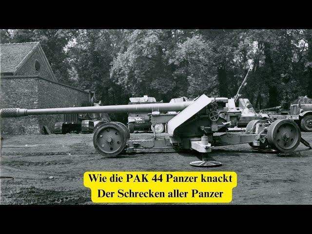 Wie die PAK 44 Panzer knackt: Der Schrecken aller Panzer im 2 Weltkrieg