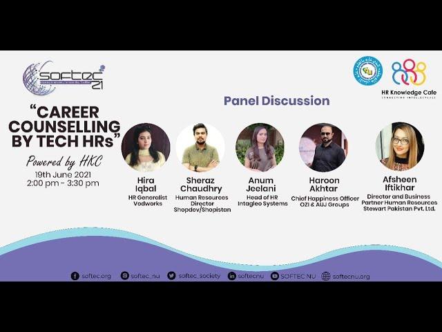 Career Counselling By Tech HRs at Softec21