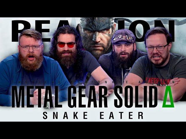 METAL GEAR SOLID Δ: SNAKE EATER - Official Trailer #1 REACTION!!